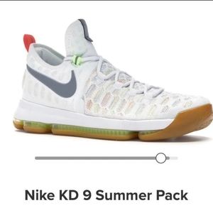 Nike Kevin Durant KD 9 Summer Pack Size US 10